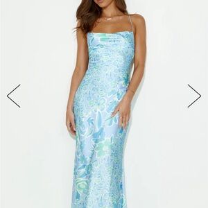 Hello Molly Besties Now Satin Dress